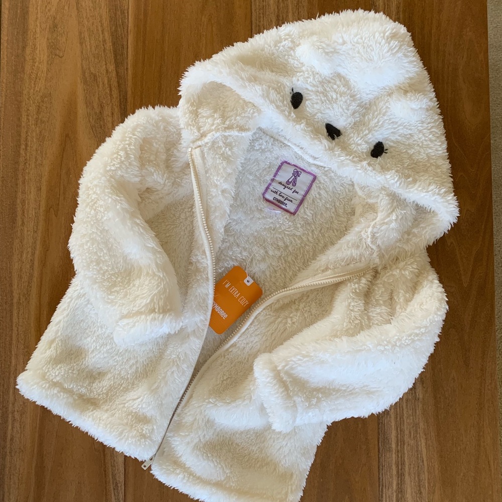 NWT Gymboree toddler girl fuzzy jacket